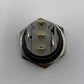 16MM Latching Button LED Backlit Purple