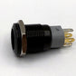 16MM Latching Button LED Backlit Purple