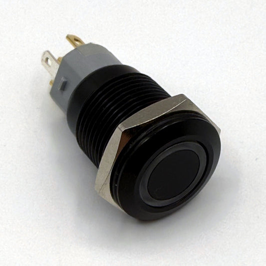 16MM Latching Button LED Backlit Purple