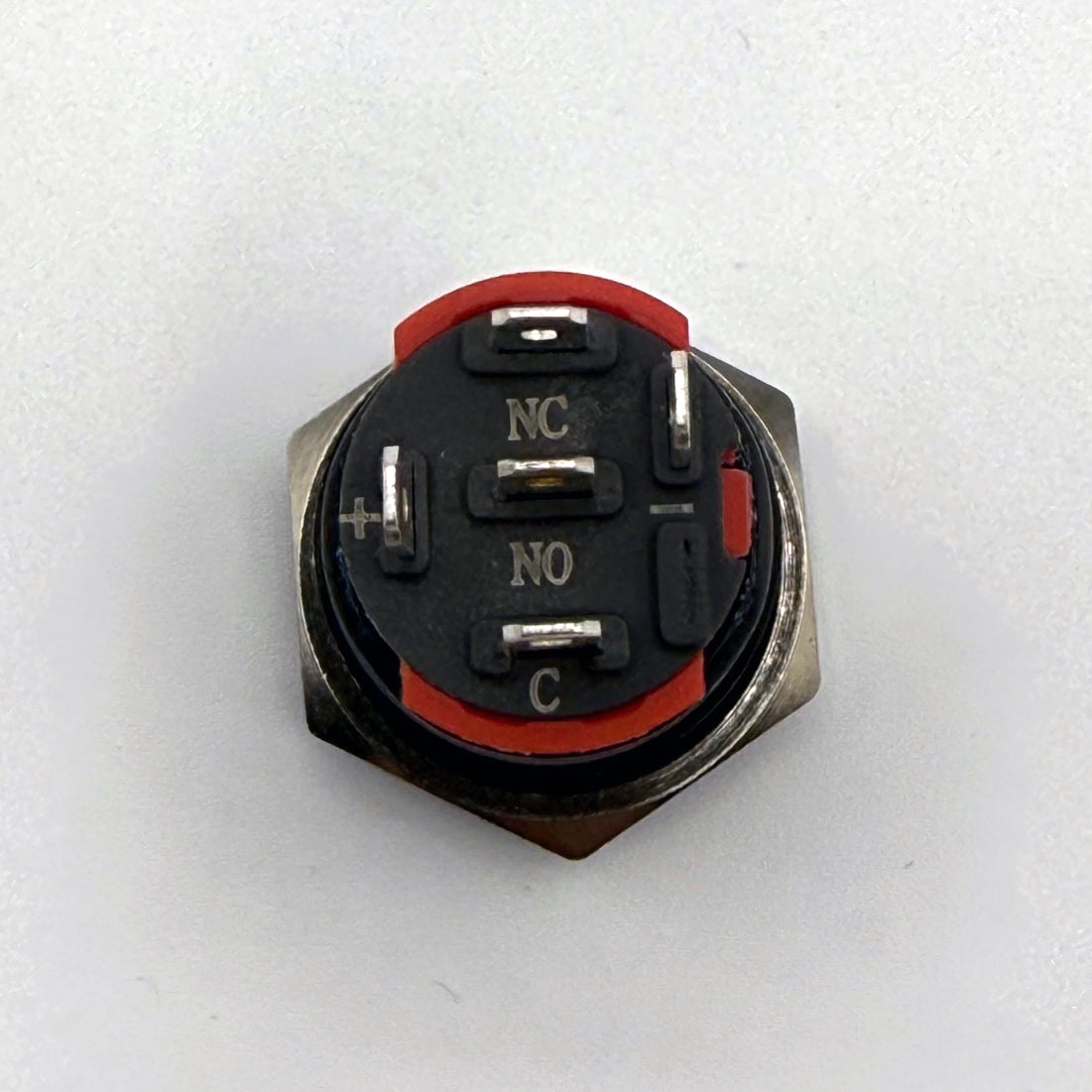16MM Momentary Button LED Backlit Blue