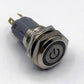 16MM Momentary POWER Button LED Backlit Purple