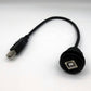 Flush-Mount USB B Outlet