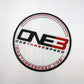 ONE3 Speed 3" Circle Sticker